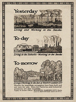 Unbekannter Künstler - Werbung für Welwyn Garden City von Sir Ebenezer Howard