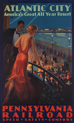 Eggleston, Edward Mason - Atlantic City. America's Great All Year Resort. Pennsylvania Railroad