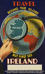 Unbekannter Künstler - Travel round the globe, but first see Ireland