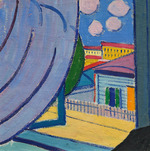 Bogomasow, Alexander Konstantinowitsch - Ausblick aus dem Fenster