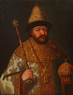 Unbekannter Künstler - Porträt von Boris Fjodorowitsch Godunow (1552-1605), Zar und Großfürst von Russland 