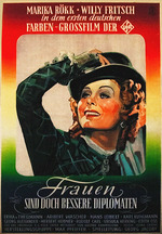 Unbekannter Künstler - Filmplakat Frauen sind doch bessere Diplomaten von Georg Jacoby