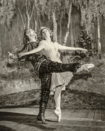 Unbekannter Fotograf - Maja Plissezkaja und Wladimir Wassiljew im Ballett Das bucklige Pferdchen von Rodion Schtschedrin