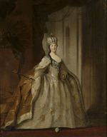 Argunow, Iwan Petrowitsch - Porträt der Kaiserin Katharina II. (1729-1796)