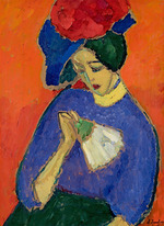 Jawlensky, Alexei, von - Dame mit Fächer