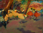 Degas, Edgar - Vor der Vorstellung