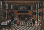 Laemen, Christoffel Jacobsz van der - Tanzszene in einem Interieur
