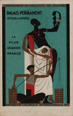 Unbekannter Künstler - Die Pariser Kolonialausstellung 1931 (Exposition coloniale internationale) 