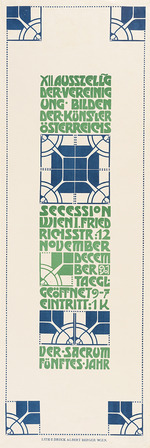 Roller, Alfred - Secession. XII. Ausstellung der Vereinigung Bildender Künstler Österreichs