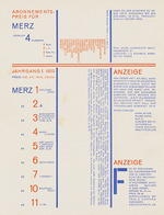 Lissitzky, El - Merz 8-9. Nasci. 