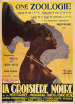 Unbekannter Künstler - Filmplakat La Croisière Noire von Léon Poirier