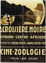 Unbekannter Künstler - Filmplakat La Croisière Noire von Léon Poirier