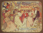 Mucha, Alfons Marie - Les Amants