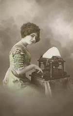 Unbekannter Künstler - Remington Schreibmaschine