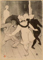 Toulouse-Lautrec, Henri, de - Folies Bergère: Die Schamhaftigkeit des Monsieur Prudhomme (Folies-Bergère: Les pudeurs de Monsieur Prudhomme)