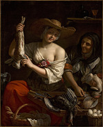 Gennari, Benedetto - Geflügelverkäuferin