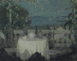 Le Sidaner, Henri - Table au clair de lune (Tisch bei Mondlicht)