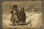 Bem (Böhm), Elisaweta Merkuriewna - Weihnachtskarte
