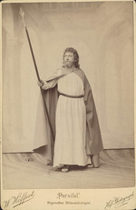 Fotoatelier W. Höffert - Wilhelm Grüning (1858-1942) als Parsifal, Bayreuther Festspiele