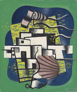 Léger, Fernand - Komposition mit Muschel (Composition avec coquille)