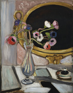 Matisse, Henri - Anemonen vor dem schwarzen Spiegel