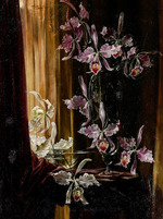 Maragliano, Federico - Vase mit Orchideen