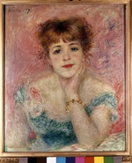 Renoir, Pierre Auguste - Portrait of the actress Jeanne Samary