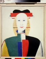 Malevich, Kasimir Severinovich - A girl with a comb