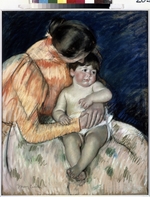 Cassatt, Mary - Mother and child