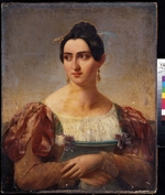 Italian master - Female portrait