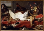 Snyders, Frans - Still life with a swan