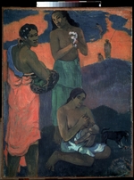 Gauguin, Paul Eugéne Henri - Women on the Seashore (The Motherhood)