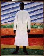 Malevich, Kasimir Severinovich - Farmer's wife with the black face