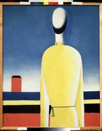 Malevich, Kasimir Severinovich - Complicated Premonition (Torso in a Yellow Shirt)
