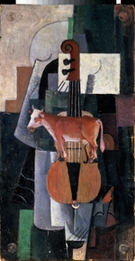 Malevich, Kasimir Severinovich - Cow and Violin