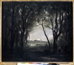 Corot, Jean-Baptiste Camille - Scene near a Lake