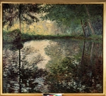 Monet, Claude - Pond at Montgeron