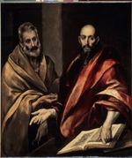 El Greco, Dominico - The Apostles Saint Peter and Saint Paul