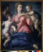 Bronzino, Agnolo - The Holy Family with the young John the Baptist
