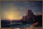 Aivazovsky, Ivan Konstantinovich - Towers on the rock of Bosphorus