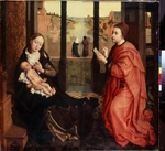 Weyden, Rogier, van der - Saint Luke Drawing the Virgin