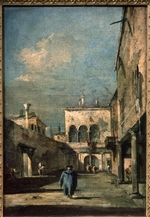 Guardi, Francesco - Venetian courtyard