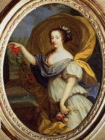 Mignard, Pierre - Portrait of Duchess De la Valliere as Flora