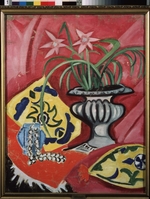 Rozanova, Olga Vladimirovna - Still life with a vase