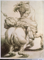 Salviati (Rossi), Francesco - Rider pierced by a spear