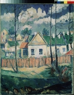 Malevich, Kasimir Severinovich - Spring. Landscape with a small house