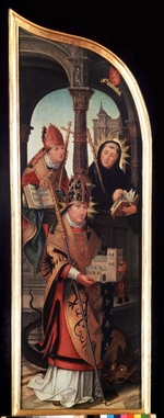 Bellegambe, Jean - The Annunciation (Triptych, side panel)