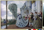 Lanceray (Lansere), Evgeny Evgenyevich - Empress Elisabeth in Tsarskoye Selo