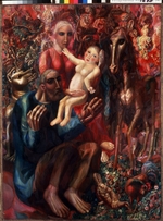 Filonov, Pavel Nikolayevich - The Holy Family