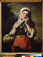 Murillo, Bartolomé Estebàn - Girl Selling Fruit
